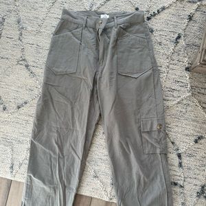 Light green/khaki breathable high waisted beachy pant size M - Sisstr Evolution